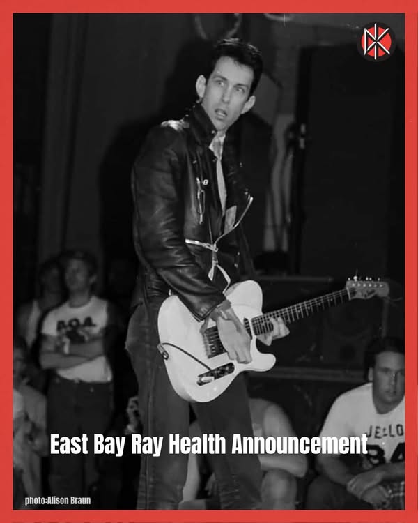 East Bay Ray performing with Dead Kennedys