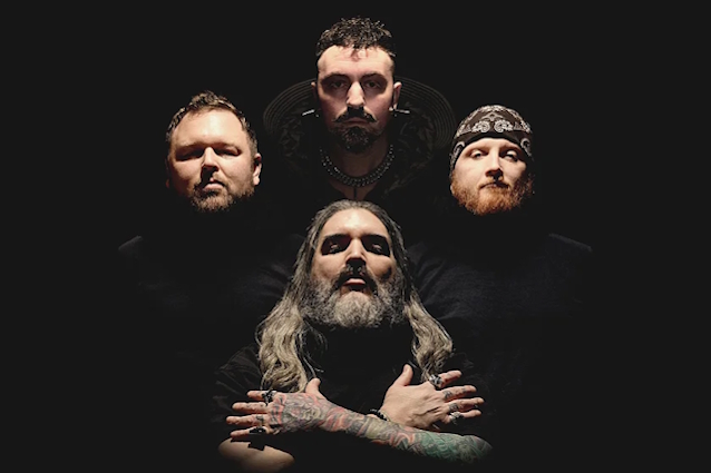 All Shall Perish performing on Headbangers Boat
