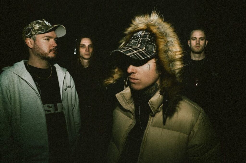 Official thrown press image for the Unwanted album campaign