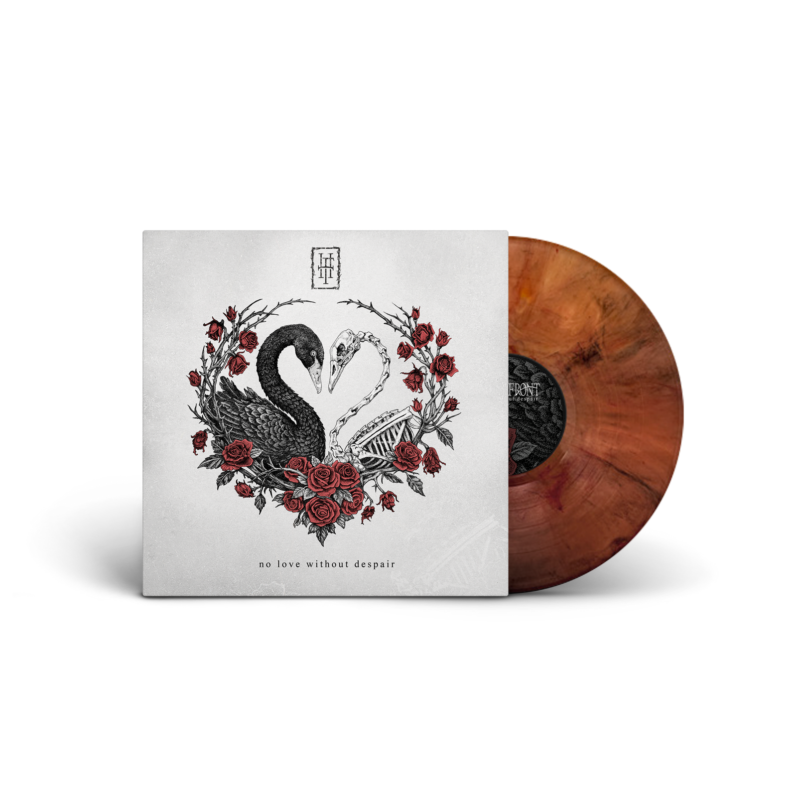 Official vinyl artwork for Hollow Front album No Love Without Despair